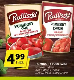 Groszek Pomidory Pudliszki oferta