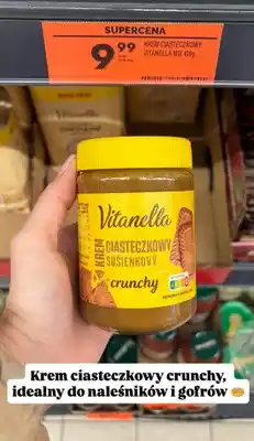 Biedronka Krem ciasteczkowy crunchy oferta