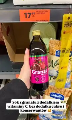 Biedronka Sok z granatu oferta