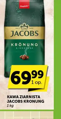Groszek Jacobs Kawa ziarnista Kronung oferta