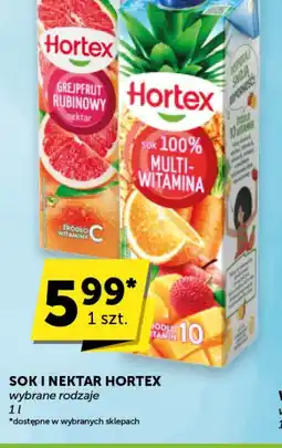 Groszek Hortex Sok i Nektar oferta