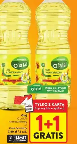 Intermarche Olala! Olej słonecznikowy oferta