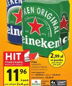 Intermarche Piwo Heineken oferta