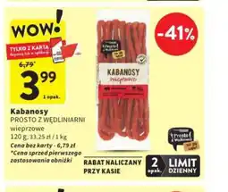 Intermarche Kabanosy oferta