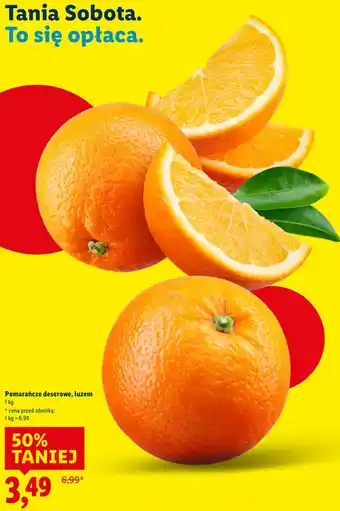 Pomarańcze deserowe, luzem