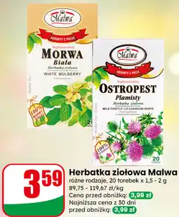 Dino Herbatka ziołowa Malwa oferta