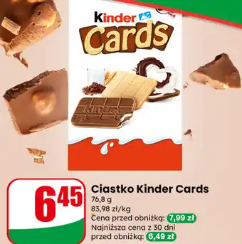 Dino Ciastko Kinder Cards oferta
