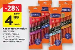 Intermarche Tarczyński Kabanosy Exclusive oferta