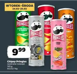 Netto Chipsy Pringles (wybrane rodzaje) oferta