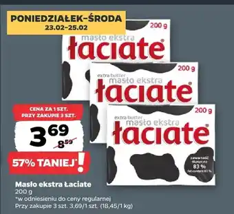 Masło ekstra Łaciate