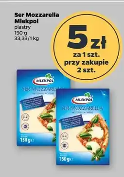 Netto Ser mozzarella plastry oferta