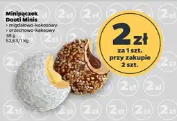 Netto Minipackek dooti minis migdałowo-kokosowy, orzechowo-kakaowy oferta
