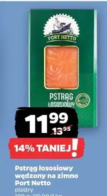 Netto Pstrąg łososiowy wędzony na zimno oferta