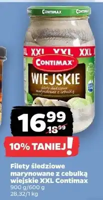 Netto Filety śledziowe marynowane z cebulką wiejskie XXL oferta
