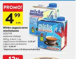 Intermarche Mleko zagęszczone niesłodzone Gostyn oferta