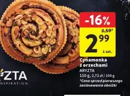 Intermarche ARYZTA Cynamonka z orzechami oferta