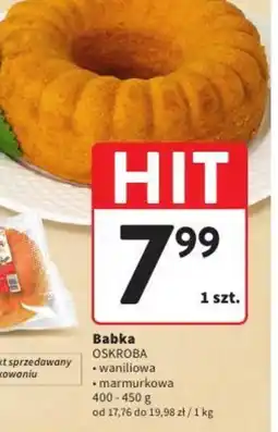 Intermarche OSKROBA Babka oferta