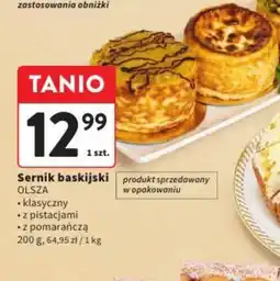 Intermarche Olsza Sernik baskijski oferta