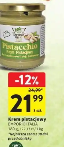 Intermarche Emporio Italia Krem pistacjowy oferta
