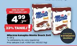Netto Mleczna kanapka Snack oferta