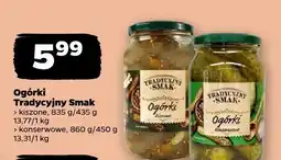 Netto Ogórki tradycyjny smak oferta