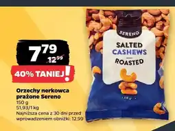 Netto Orzechy nerkowca prażone oferta