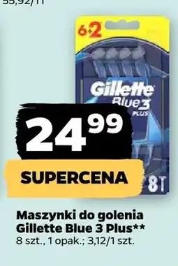 Netto Maszynki do golenia Blue 3 Plus oferta