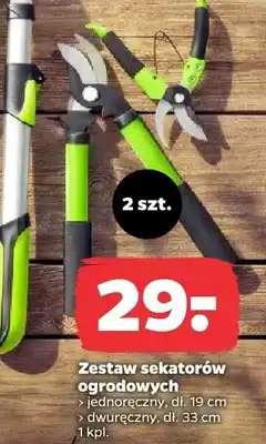 Netto Zestaw sekatorów ogrodowych (jednoręczny, dwuręczny) oferta