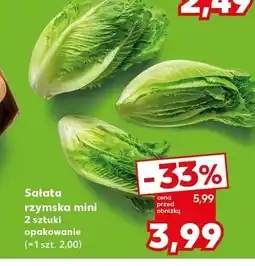 Kaufland Sałata rzymska mini 2 sztuki oferta