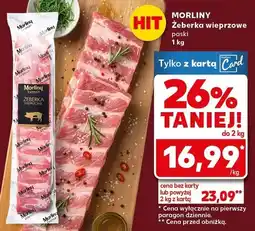 Kaufland Żeberka wieprzowe paski oferta
