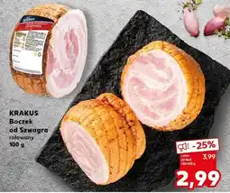 Kaufland Boczek od Szwagra rolowany oferta