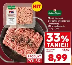 Kaufland Mięso mielone z łopatki wieprzowej i wołowiny oferta