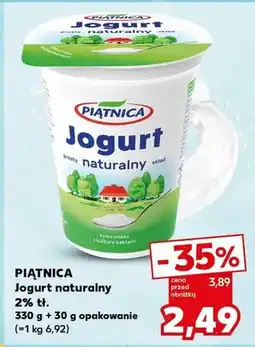 Kaufland Jogurt naturalny 2% tł oferta