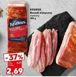 Kaufland Boczek klasyczny wędzony oferta