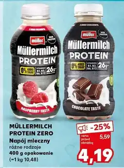 Kaufland Protein Zero napój mleczny różne rodzaje oferta