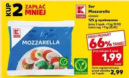 Kaufland Ser Mozzarella classic oferta
