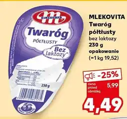 Kaufland Twaróg półtłusty bez laktozy oferta