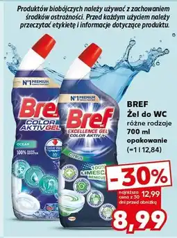 Kaufland Żel do WC Bref różne rodzaje oferta