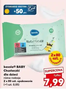 Kaufland Chusteczki dla dzieci różne rodzaje 2 x 80 szt. opakowanie oferta
