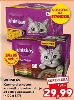 Kaufland Karma dla kotów w saszetkach, różne rodzaje 24 x 85 g opakowanie oferta