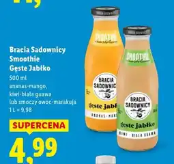 Lidl Smoothie Gęste Jabłko kiwi-biała guawa oferta