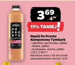 Netto Napój Po Prostu Kompotowy śliwka, jabłko oferta