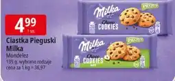 E.Leclerc Ciastka z kawałkami czekolady Milka Pieguski oferta