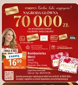 E.Leclerc Bombonierka yoghurt & fruit Storck Merci oferta