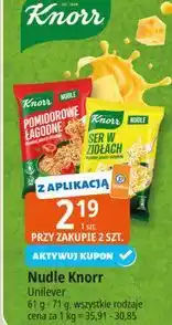 E.Leclerc Ser w ziołach Knorr Nudle oferta