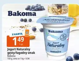 E.Leclerc Jogurt naturalny łagodny smak Bakoma Naturalny oferta