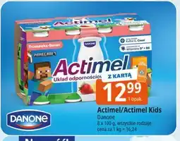 E.Leclerc Jogurt kids truskawka i banan Danone Actimel oferta