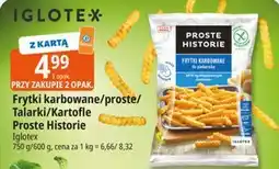E.Leclerc Kartofle ze skórką grubo ciosane Iglotex Proste Historie oferta
