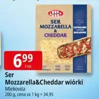 E.Leclerc Ser mozzarella & cheddar wiórki Mlekovita oferta
