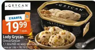 Lody bakaliowe Grycan